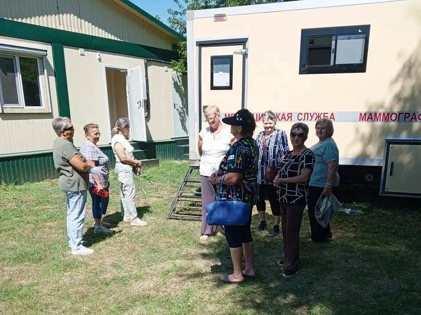 Передвижной маммограф помог проверить здоровье жительницам саратовских сел